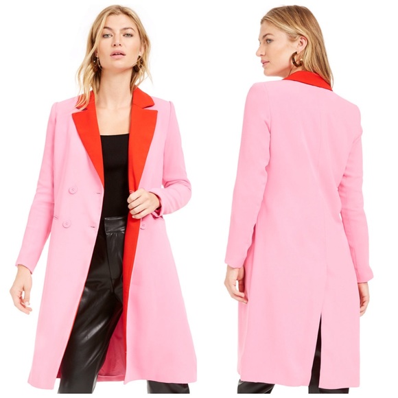 Bar III Jackets & Blazers - Becca Tilley Bar III Double Breasted Duster Jacket